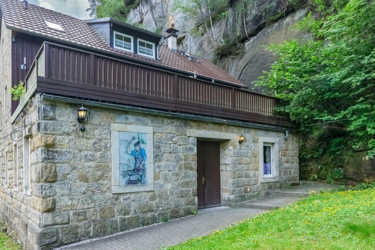 Ferienwohnung Ochelschmiede Rathmannsdorf Exterior foto